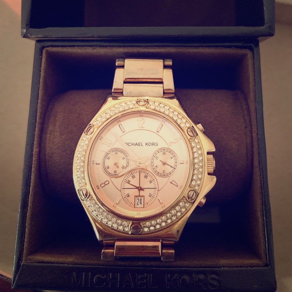 Michael Kors Rose Gold Watch